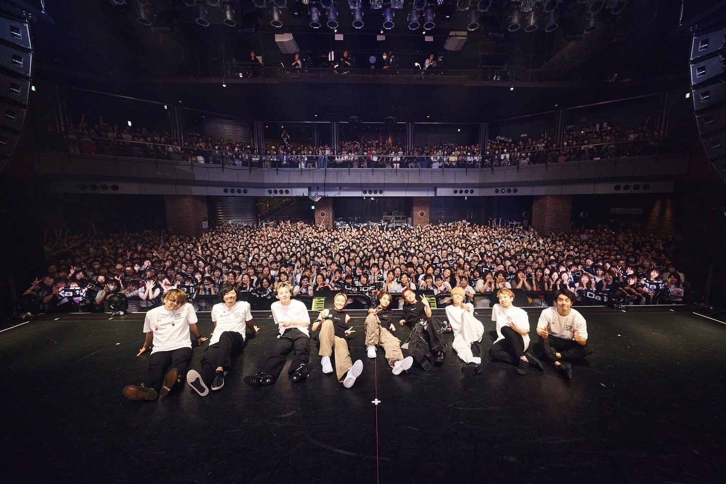 「Da-iCE 10th Anniversary Live House Tour 2024」東京・Spotify O-EAST公演の様子。