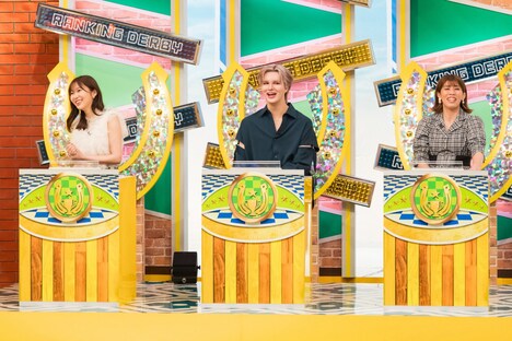 TBS系「それSnow Manにやらせて下さいSP」より。左から指原莉乃、Matt、吉田沙保里。(c)TBS