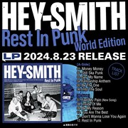 HEY-SMITH、未発表の新曲を加えた「Rest In Punk」アナログ盤発売