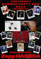 「DEZERT Presents SUMMER PARTY ZOO 2024 ～帰って来たM.A.D～」フライヤービジュアル