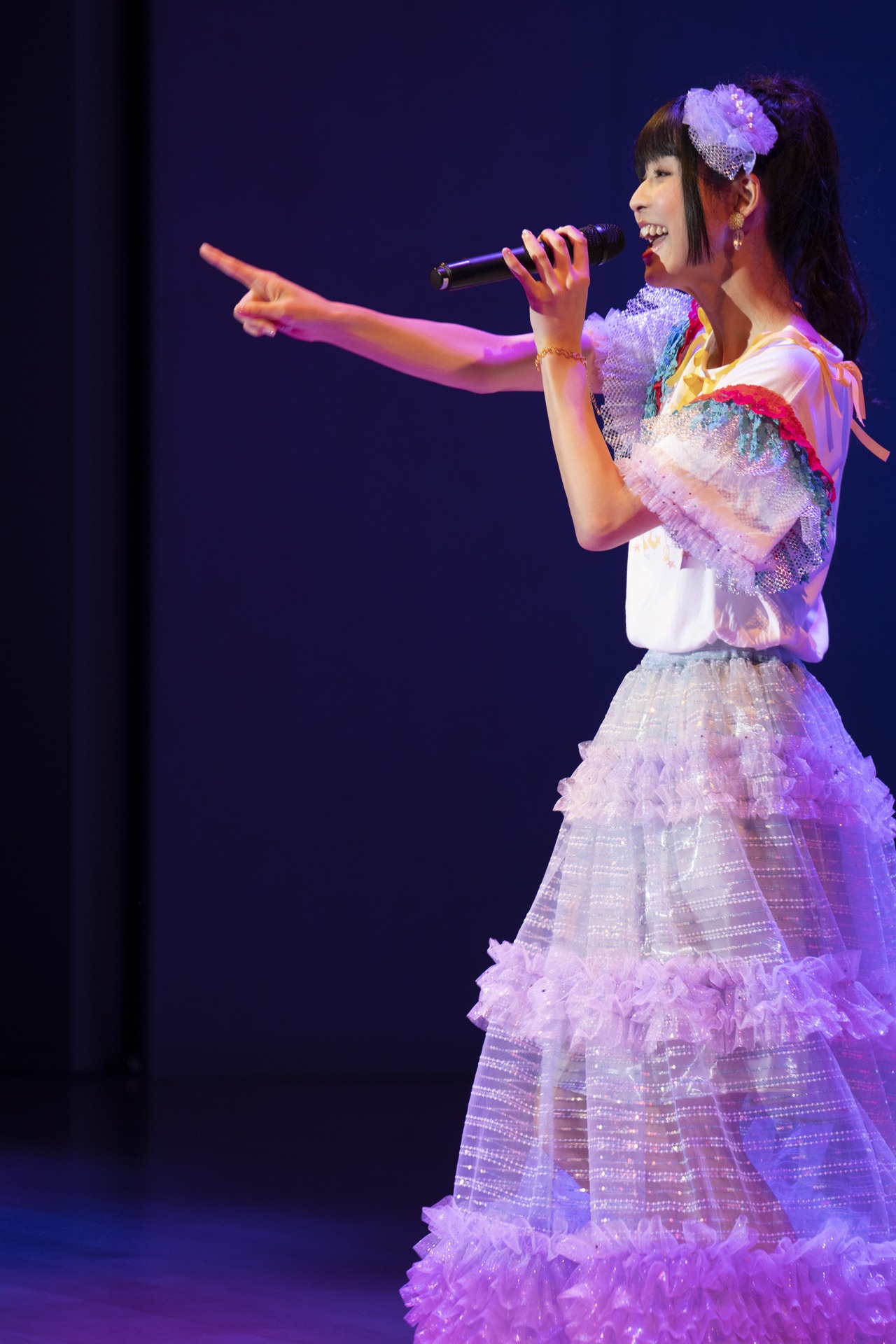 「女川町観光協会共催！寺嶋由芙生誕ライブ2024 ～ #女川ゆっふぃー祭り ～ 」の様子。