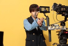 Da-iCE「イミテーション」コラボMVのメイキングカット。