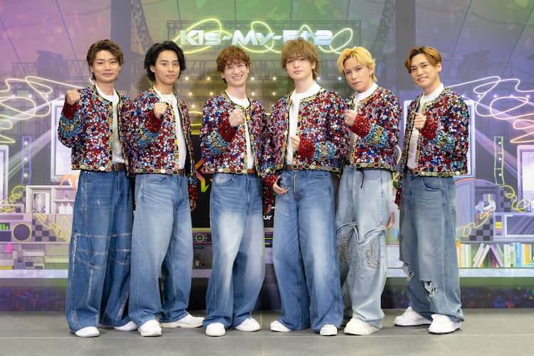 キスマイ、ドームツアーは3805発の特効祭り「ちょっとした花火大会  