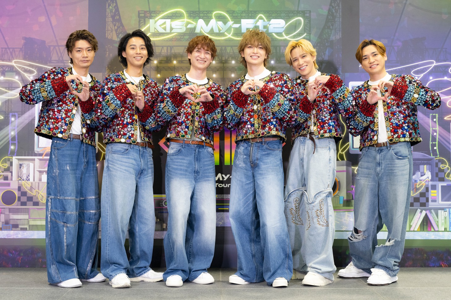 Kis-My-Ft2（撮影：田中聖太郎）