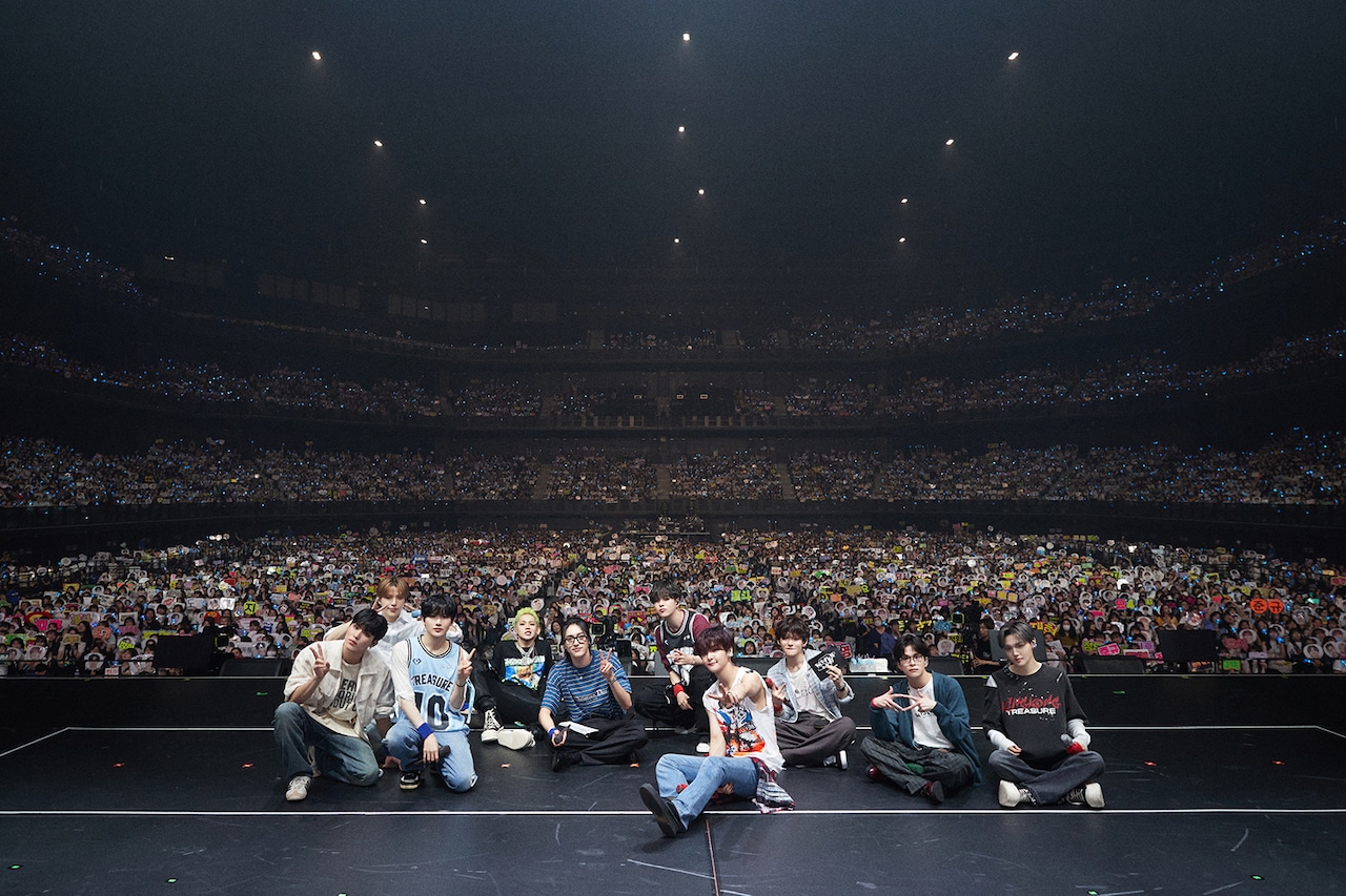 TREASURE、全国6都市23公演のファンミツアー開幕！まずは神奈川で4万人動員