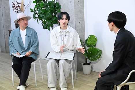 「タイムレスSONG」収録の様子。