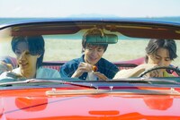 マクドナルドの新CM「たっぷりいこうぜ！海」メイキング映像より。