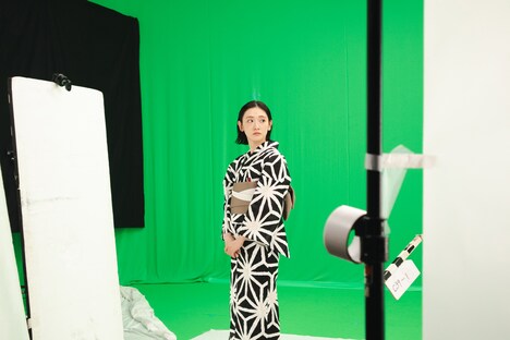 「TOKYO DANCE -大東京音頭-」ミュージックビデオ撮影の様子。