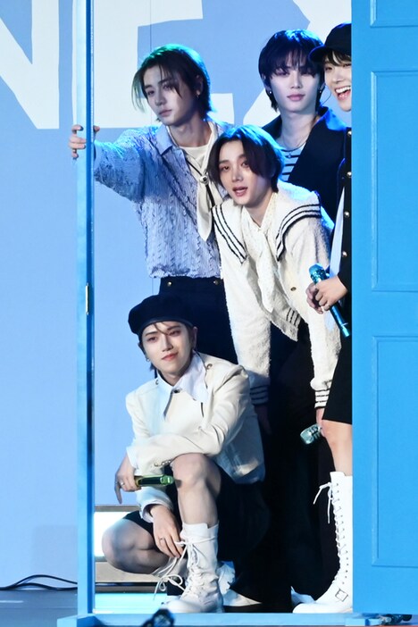 BOYNEXTDOORのショーケースイベントの様子。