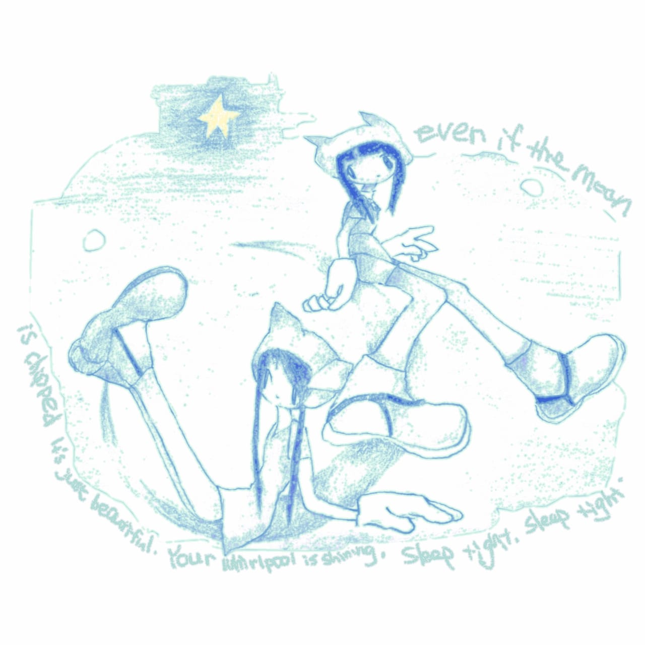 始動1年の宅録ユニットiVyが初EP「幽泳プログラム」配信、カセットとMD