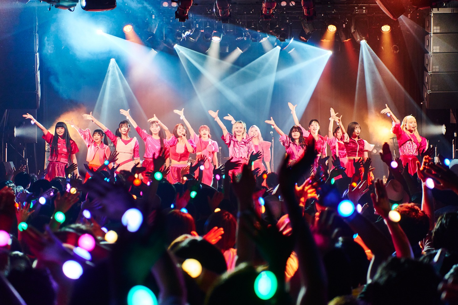 GANG PARADEのライブの様子。（撮影：大橋祐希）