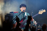 中田俊哉（B / THE イナズマ戦隊）（撮影：大橋祐希）