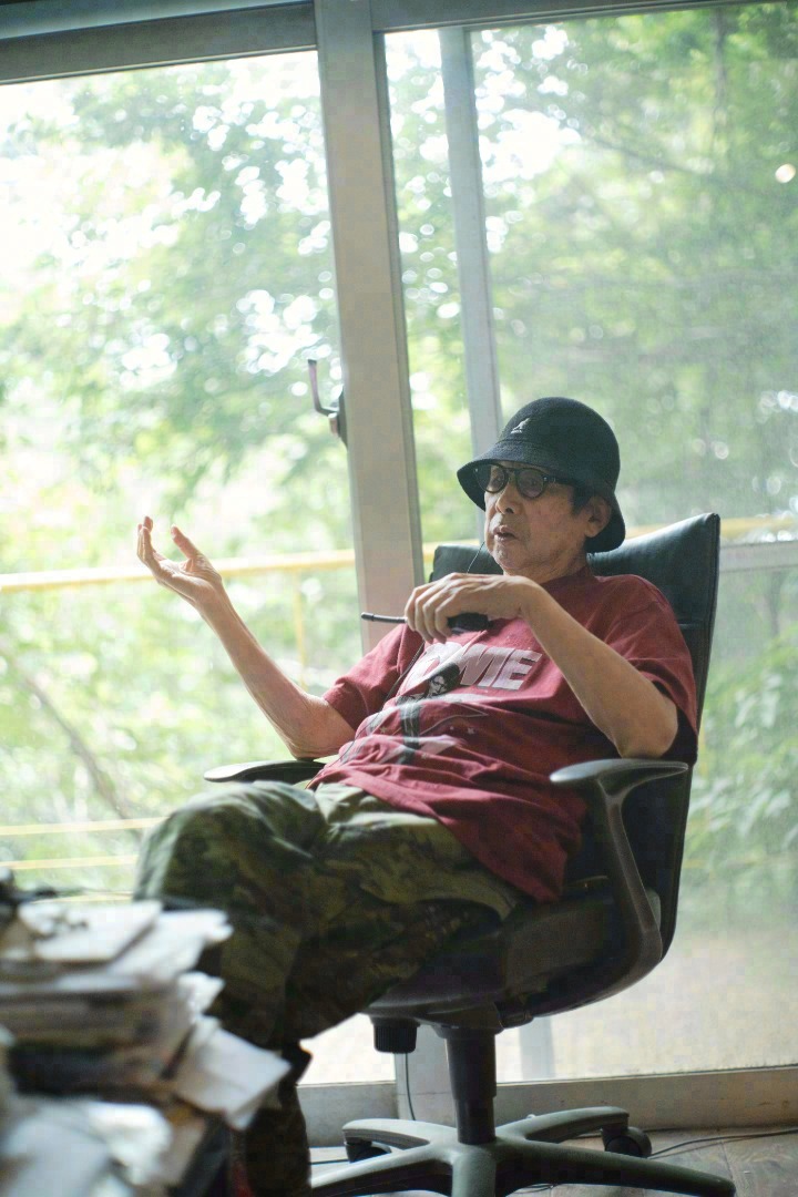 横尾忠則（写真提供：NHK）