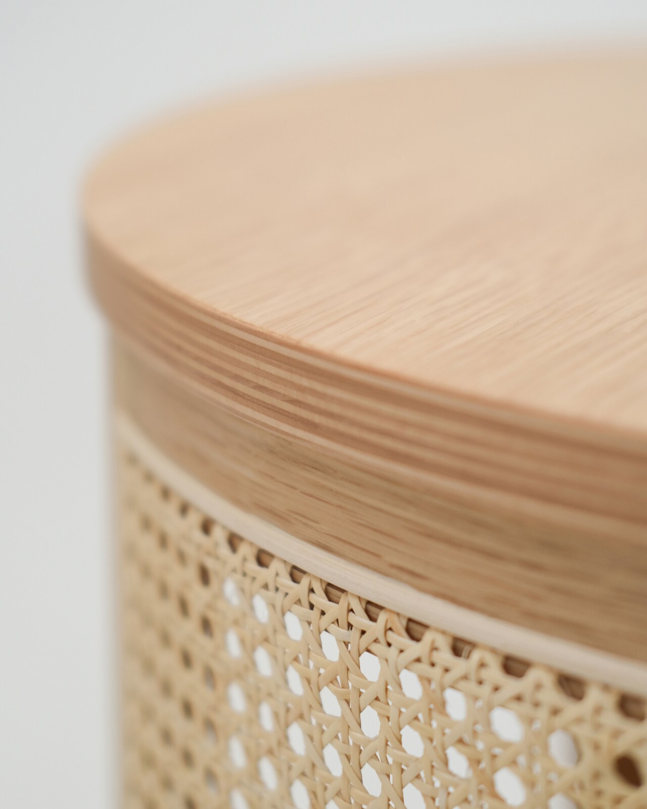 山川ラタン スツール 山口一郎　ヴィンテージ　ラタン ラタン サイドテーブル Limited Edition by KASHIYUKA」 - かしゆか