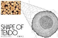 「SHAPE OF TENDO かたちにする。」ビジュアル