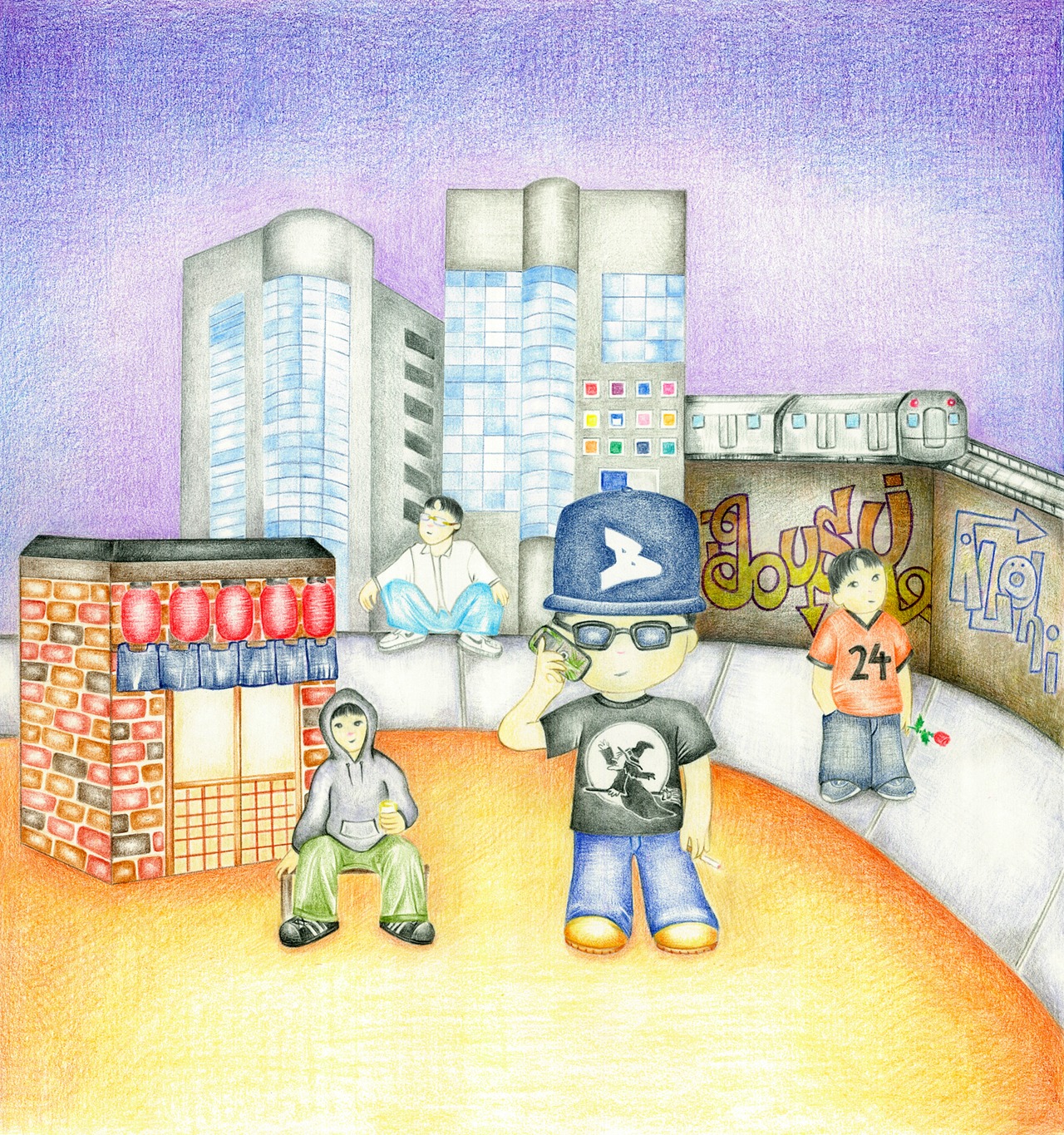 BIM「busy」配信ジャケット