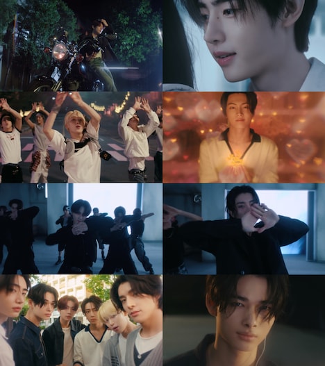 ENHYPEN「XO(Only If You Say Yes)」ミュージックビデオより。(P)&(C) BELIFT LAB Inc.