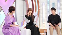 左から有働由美子、工藤静香、松下洸平。(c)日本テレビ