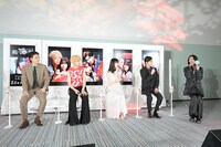 「顔に泥を塗る」取材会の様子。(c)テレビ朝日