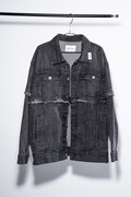 「Zip design Denim Jacket」