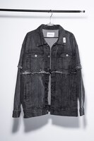 「Zip design Denim Jacket」