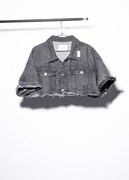 「Zip design Denim Jacket」