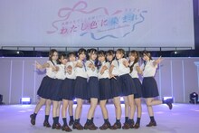 7月13日に東京・TOKYO DOME CITY HALLで全国ツアー「高嶺のなでしこ全国ツアー2024“わたし色に染まれ”」のファイナルを迎えた高嶺のなでしこ。（撮影：林晋介）