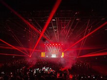 Perfume「Perfume "COD3 OF P3RFUM3 ZOZ5" Asia Tour 2024」バンコク公演の様子。