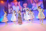 高嶺のなでしこと松本伊代。(撮影:林晋介)