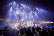 ENVii GABRIELLAツア「DVORAKKIA」Zepp DiverCity（TOKYO）公演の様子。（撮影：NAITO / 渡辺綾）