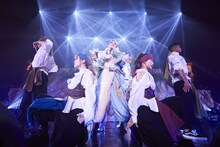 ENVii GABRIELLAツア「DVORAKKIA」Zepp DiverCity（TOKYO）公演の様子。（撮影：NAITO / 渡辺綾）