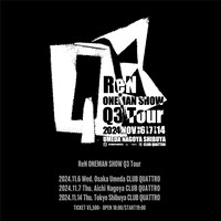 「ReN ONEMAN SHOW Q3 Tour」告知ビジュアル