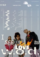 w.o.d.「I SEE LOVE Tour」告知画像