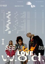 w.o.d.「I SEE LOVE Tour」告知画像