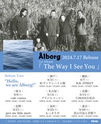 「Ålborg 1st Album "The Way I See You" Release Tour 『Hello, we are Ålborg!』」告知ビジュアル