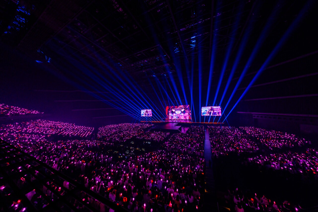 Kep1er JAPAN CONCERT 2024 ＜Kep1going＞」の様子。（撮影