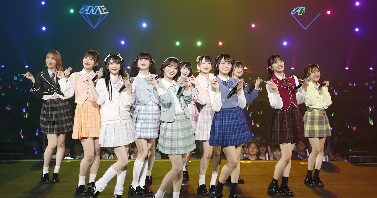 ≠ME横浜アリーナ公演、フライング冨田菜々風や“エモラブサマー  