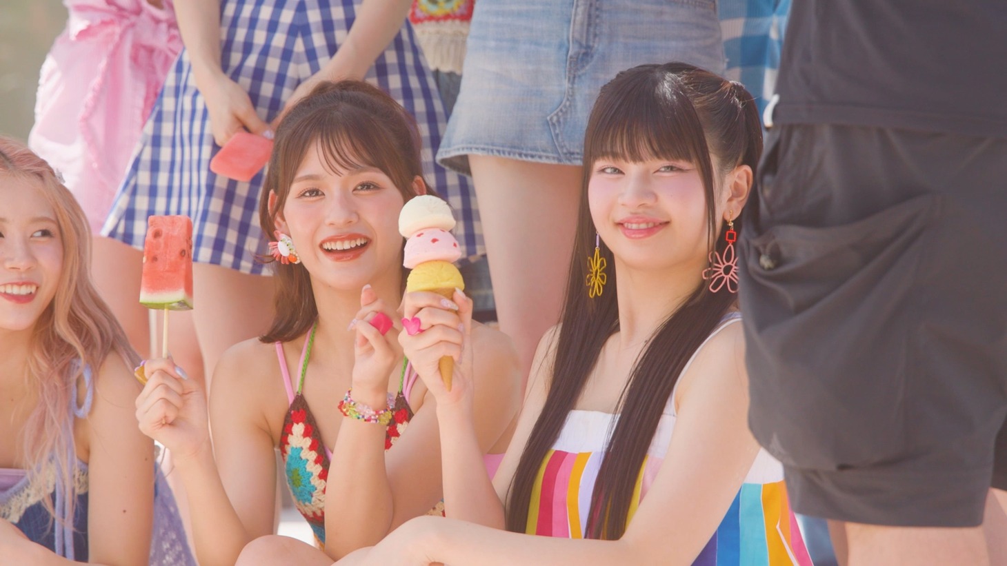 「Galaxy Z Flip6」CMメイキングより。