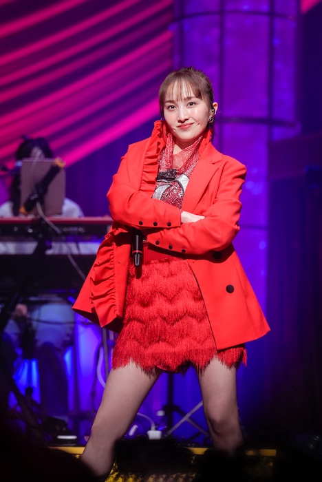 百田夏菜子（撮影：上飯坂一）