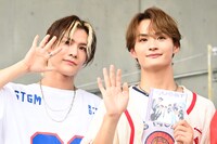 左から谷口太一、寺尾香信。