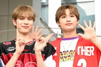 左から福田歩汰、田中笑太郎。