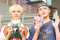 左から平本健、大久保波留。