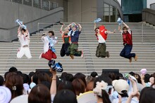 「DXTEEN 1ST ALBUM『Quest』リリース記念イベント『Dance On! DXTEEN!』の様子。(c)LAPONE Entertainment