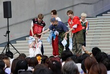 「DXTEEN 1ST ALBUM『Quest』リリース記念イベント『Dance On! DXTEEN!』の様子。(c)LAPONE Entertainment