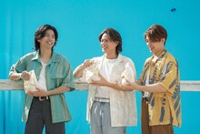 Number_iが出演するマクドナルドCMのメイキングカット。