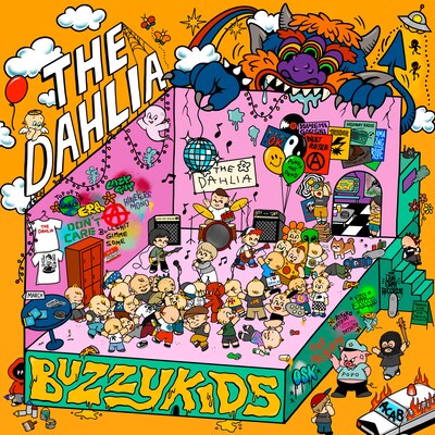 The Dahlia「BUZZY KIDS」ジャケット