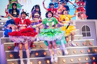 元気に飛び出す虹コン。