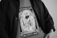 武田真一が所有している、佐野元春とBEAMSのコラボTシャツ。