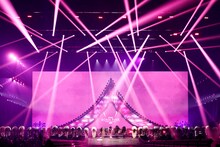 「BLACKPINK WORLD TOUR [BORN PINK]」の様子。(c)2024 YG ENTERTAINMENT INC. All Rights Reserved.