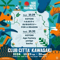 「TORI ROCK FESTIVAL 2024」告知ビジュアル